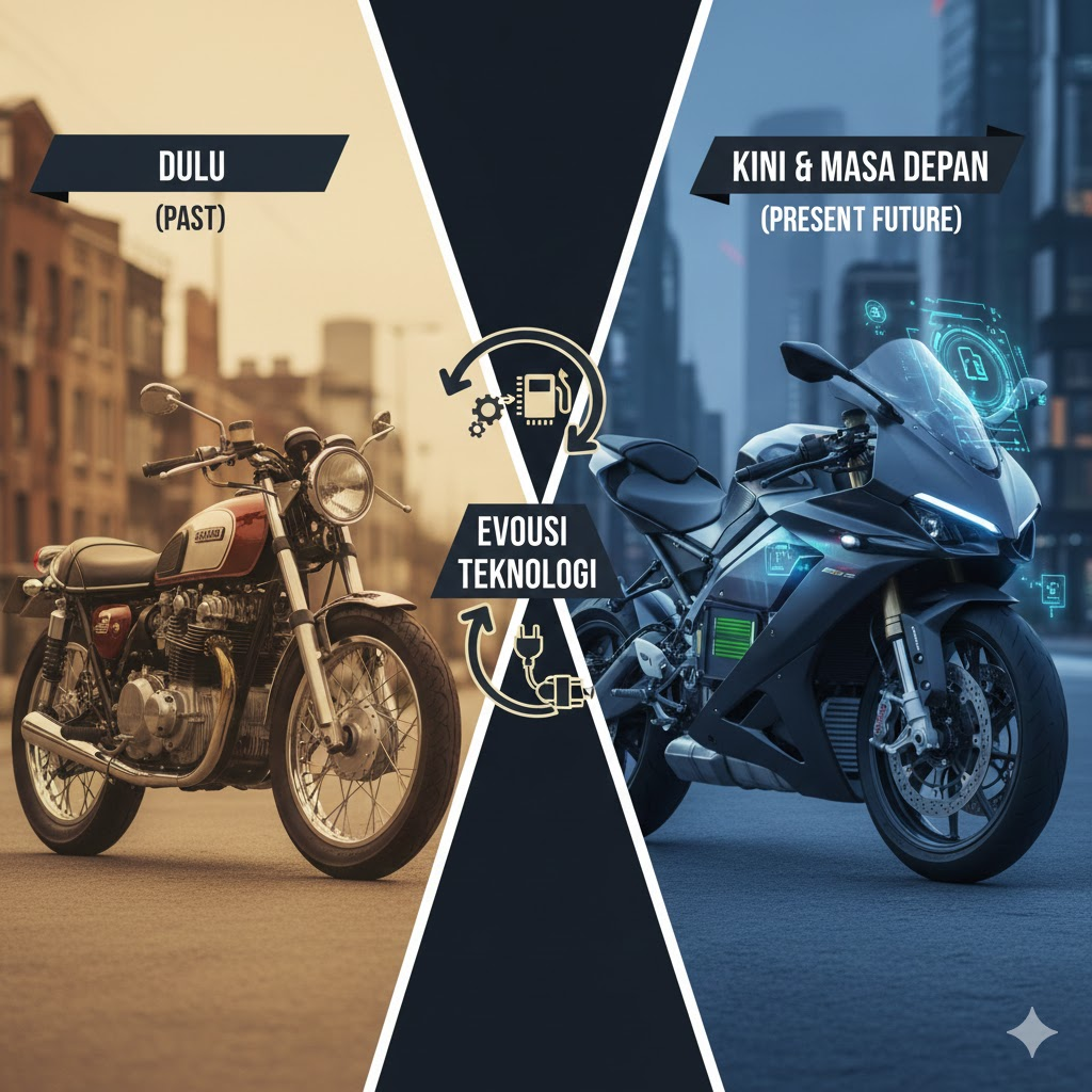 Perkembangan Teknologi Sepeda Motor