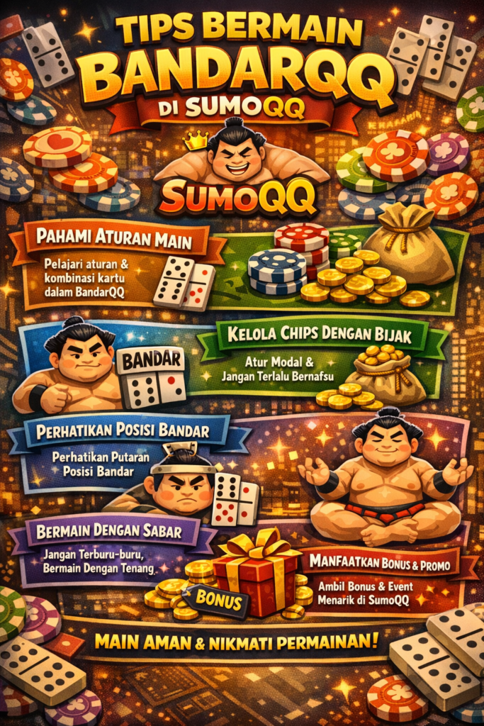 Tips Bermain BandarQQ SUMOQQ