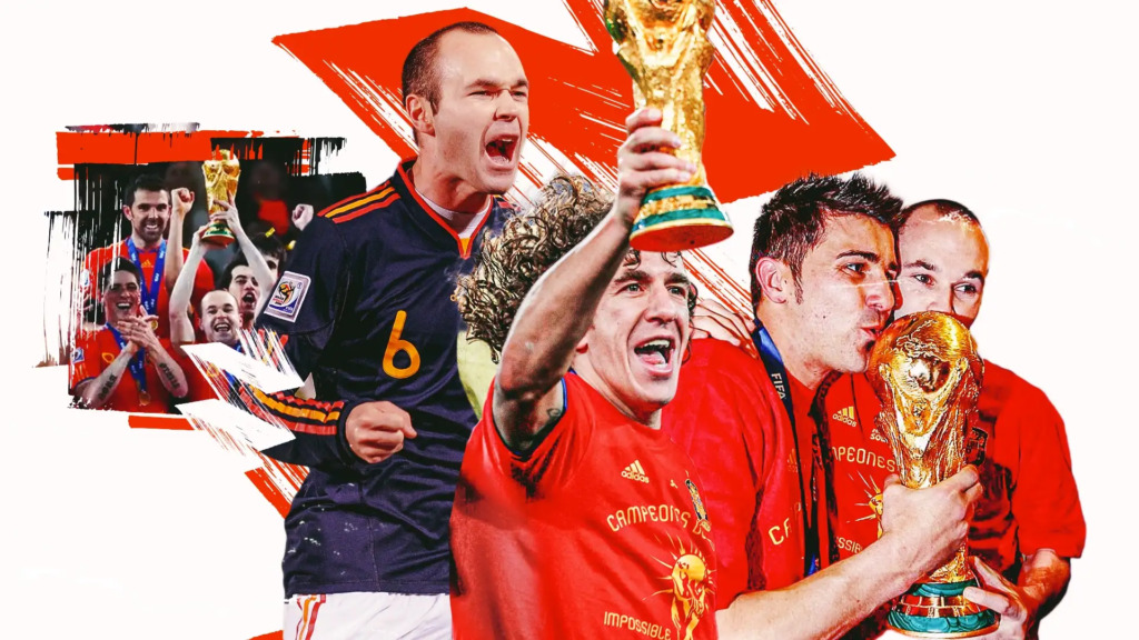 Piala Dunia Pertama Spain